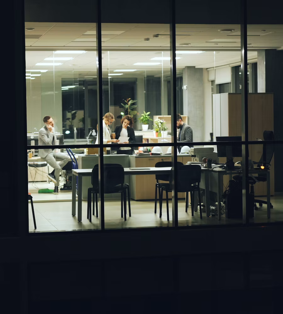 Ambiente corporativo Attrium Soluções
